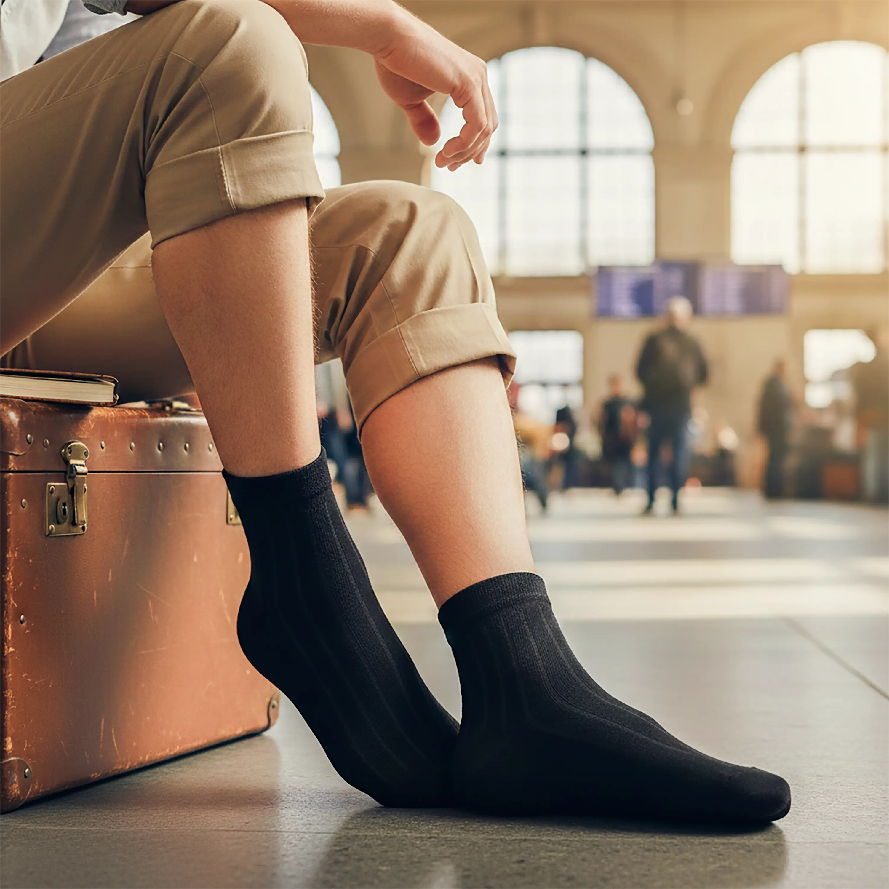 Travel Pack Ankle Socks - Men (Pack of 7) - Image 6