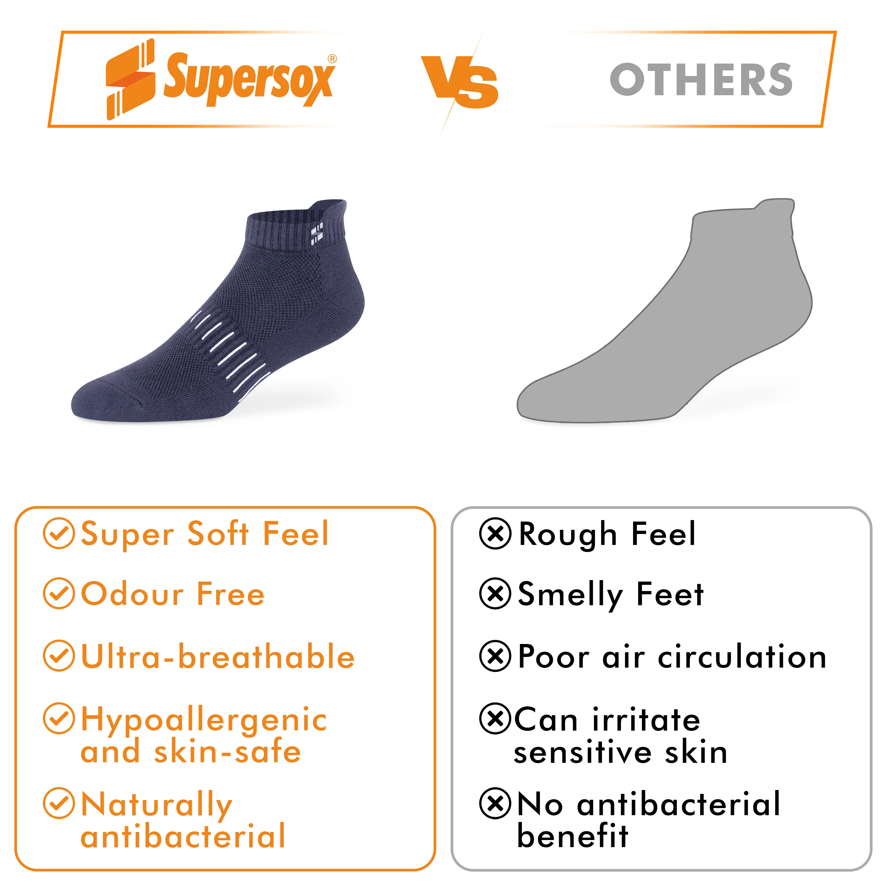 Bamboo Ankle Socks - Unisex (Pack of 1) - Image 6
